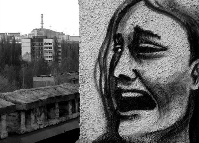 Az elveszett gyermekkor gyászképei: a leghátborzongatóbb graffitik Pripyatban
