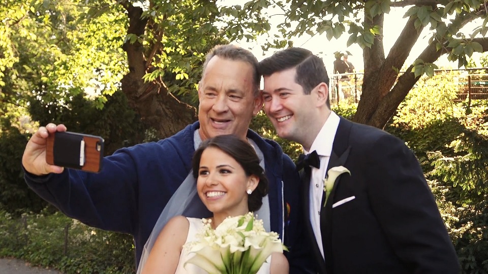 Tom Hanks a Central Parkban kocogott, ahol belebotlott egy esküvőbe