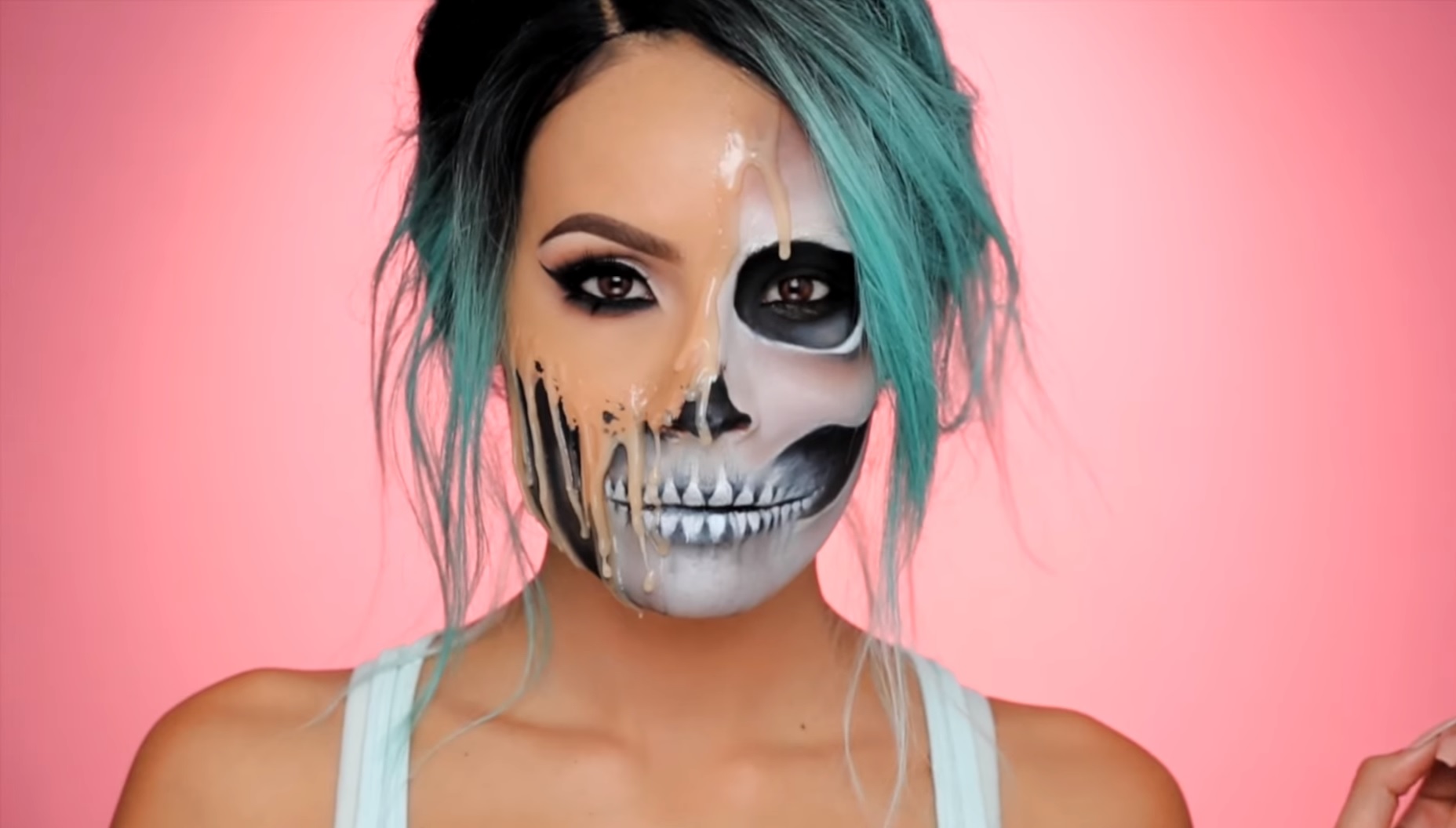 Egy különleges makeup Halloween-ra