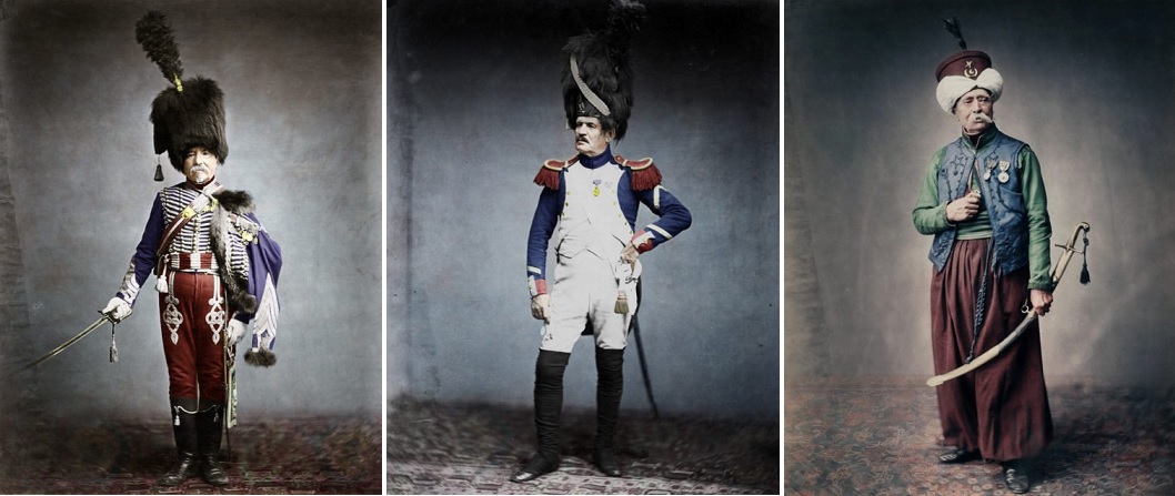 Színes fotókon a napóleoni háborúk veteránjai