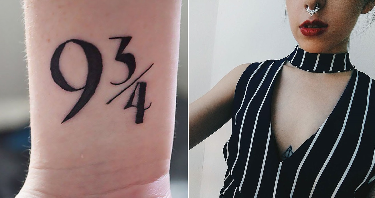 20 minimalista Harry Potter tetoválás amit csak az igazi rajongók értenek