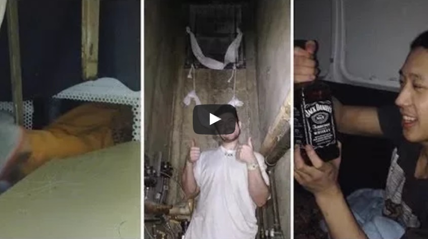 Videóra vették a rabok, ahogy meglépnek a börtönből