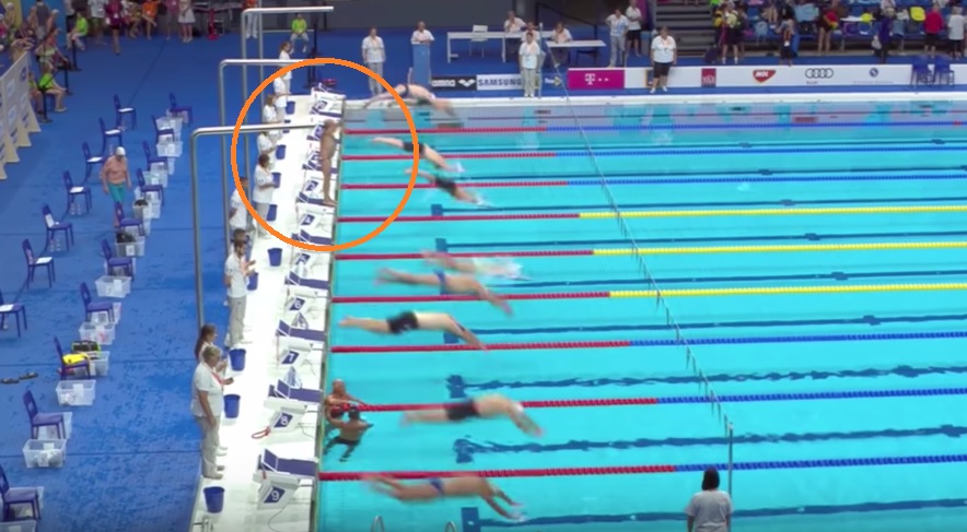 Egy percig állt a start után a barcelonai áldozatokra emlékezve a spanyol úszó a budapesti masters vébén