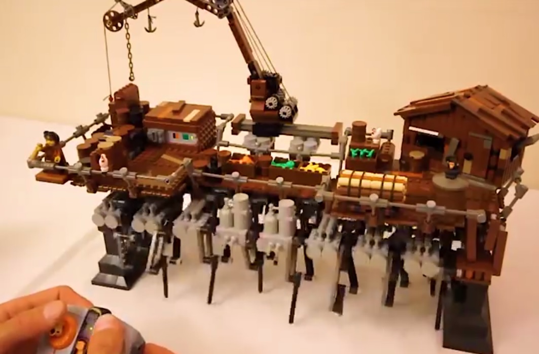 Mindenkinek látnia kell, amit ez a férfi LEGO-ból épít