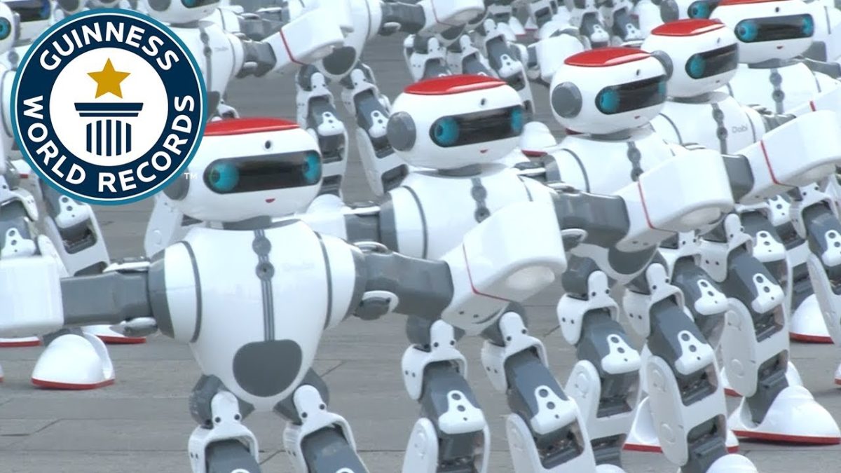 Világrekord: 1069 robot táncolt egyszerre – videó