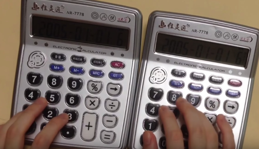 Így szól a Despacito számológépen elzenélve