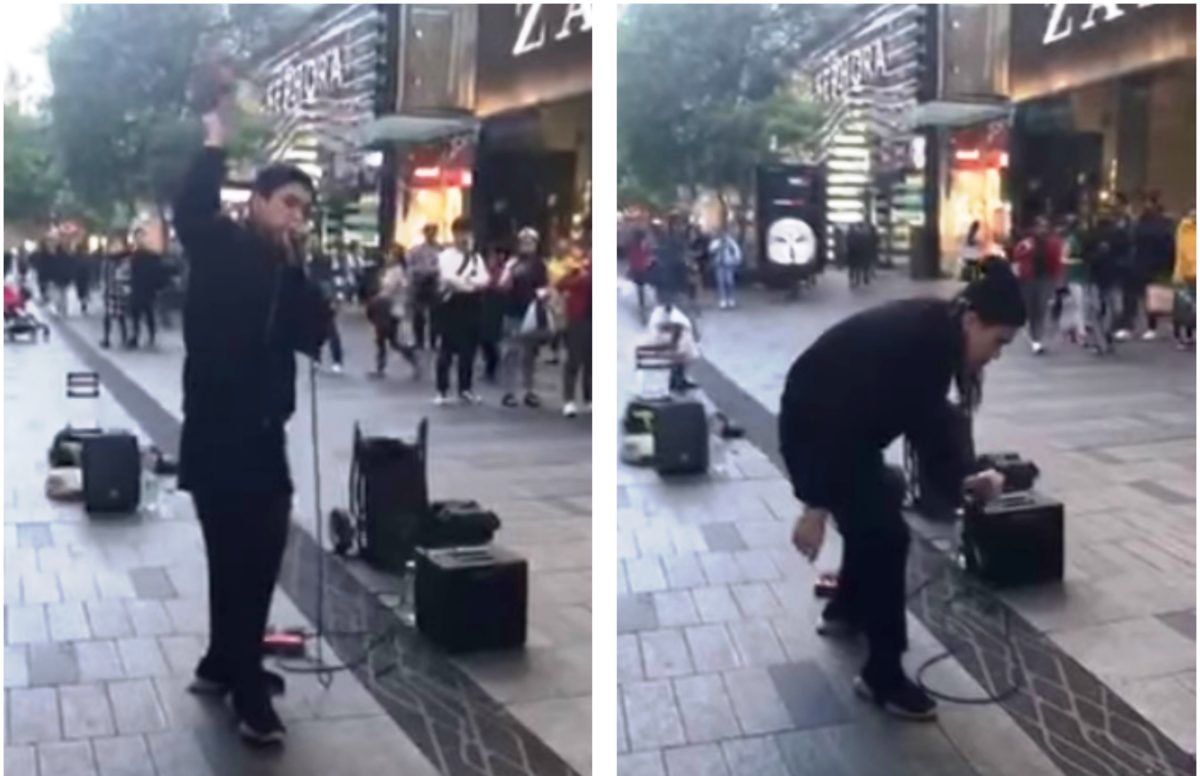 Szájtátva bámulta az utca, olyan beatbox-koncertet nyomott a srác – videó