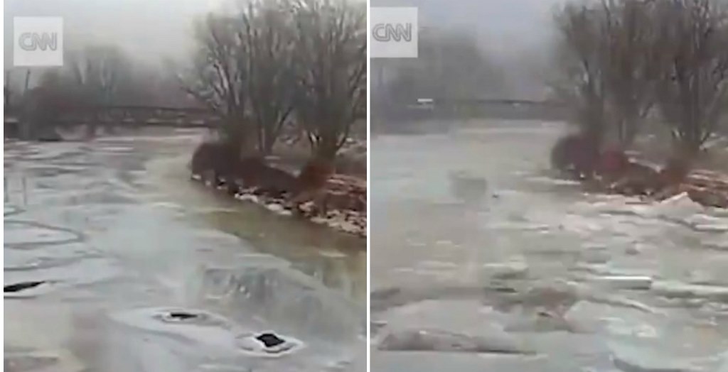 Timelapse-videó: gigászi jégzajlás lett az aprócska folyón