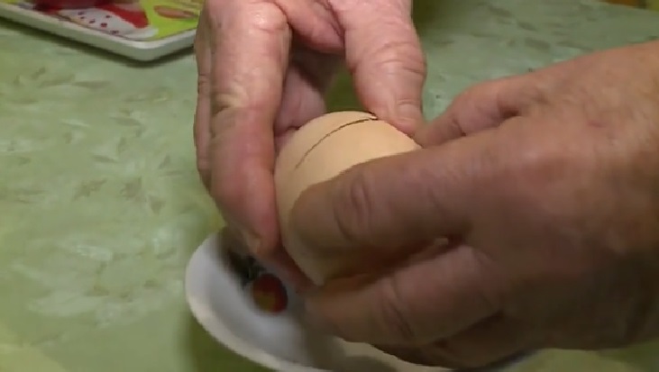 Dupla óriástojást tojt egy tyúk Taszáron – videó