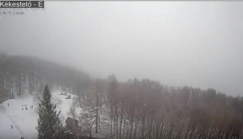 Befutott a havazás március 15-én – videók