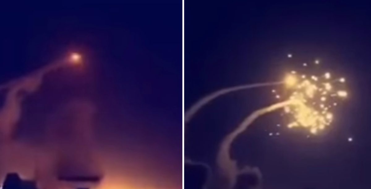 Így néz ki egy véresen komoly rakétapárbaj Szaúd-Arábia egén – videó