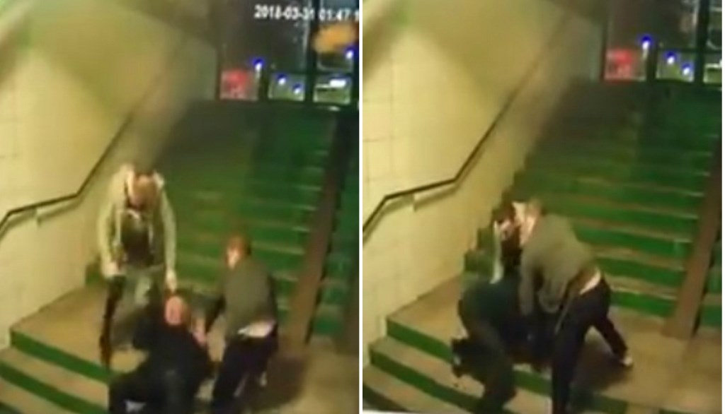 Brutálisan megvert két fiatal egy idős férfit az aluljáróban – sokkoló videó