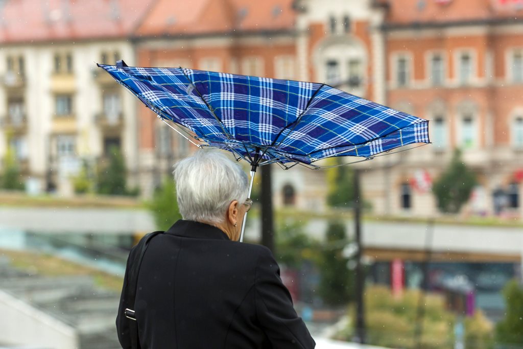 Eső Budapesten ( MTI Fotó: Mohai Balázs)