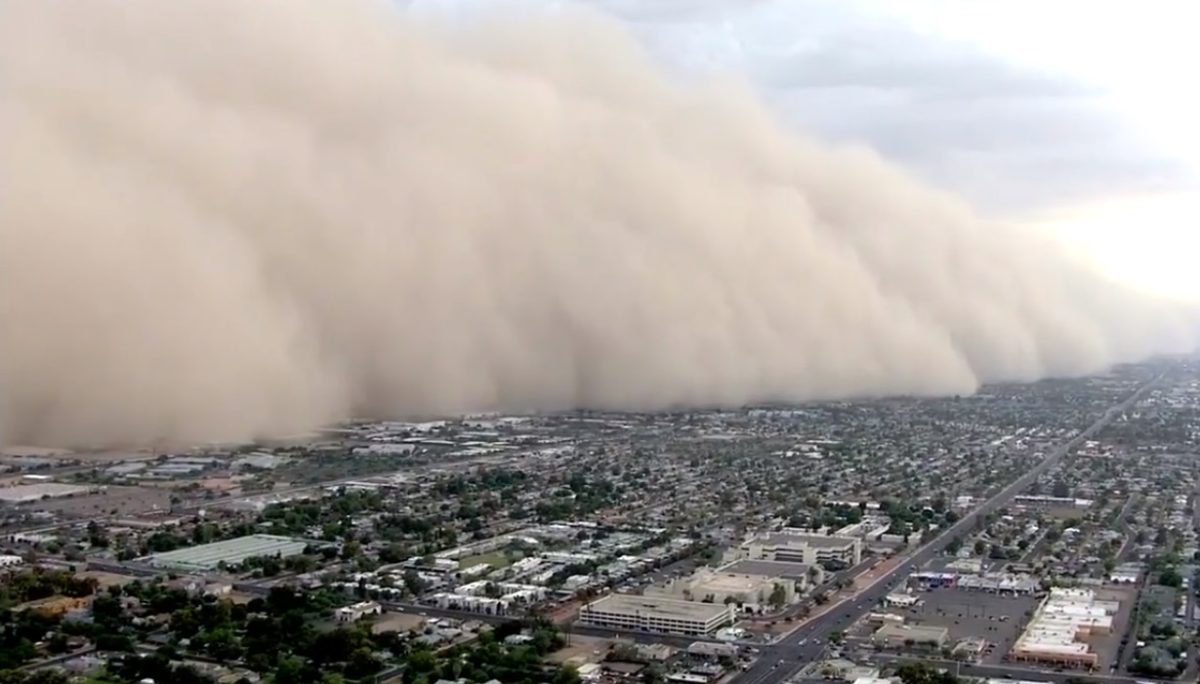 Apokaliptikus homokvihar kebelezte be Phoenixet – videó