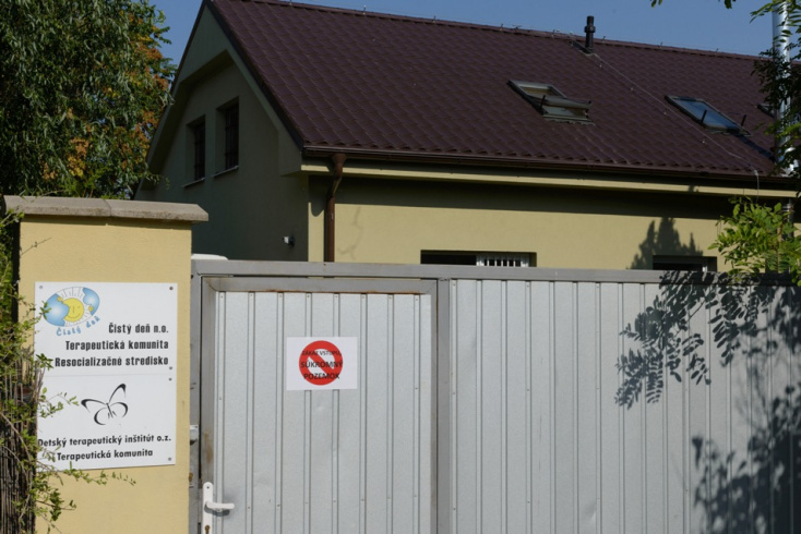 A bezárt Tiszta nap intézet (fotó: parameter.sk/TASR)